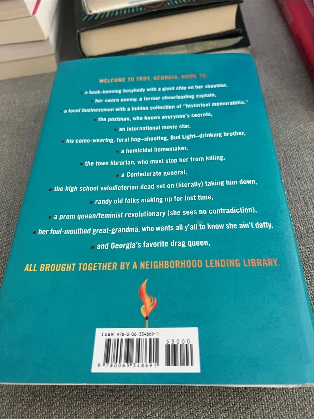 Lula Dean's Little Library of Banned Books by Kirsten Miller Hardcover2024 $30